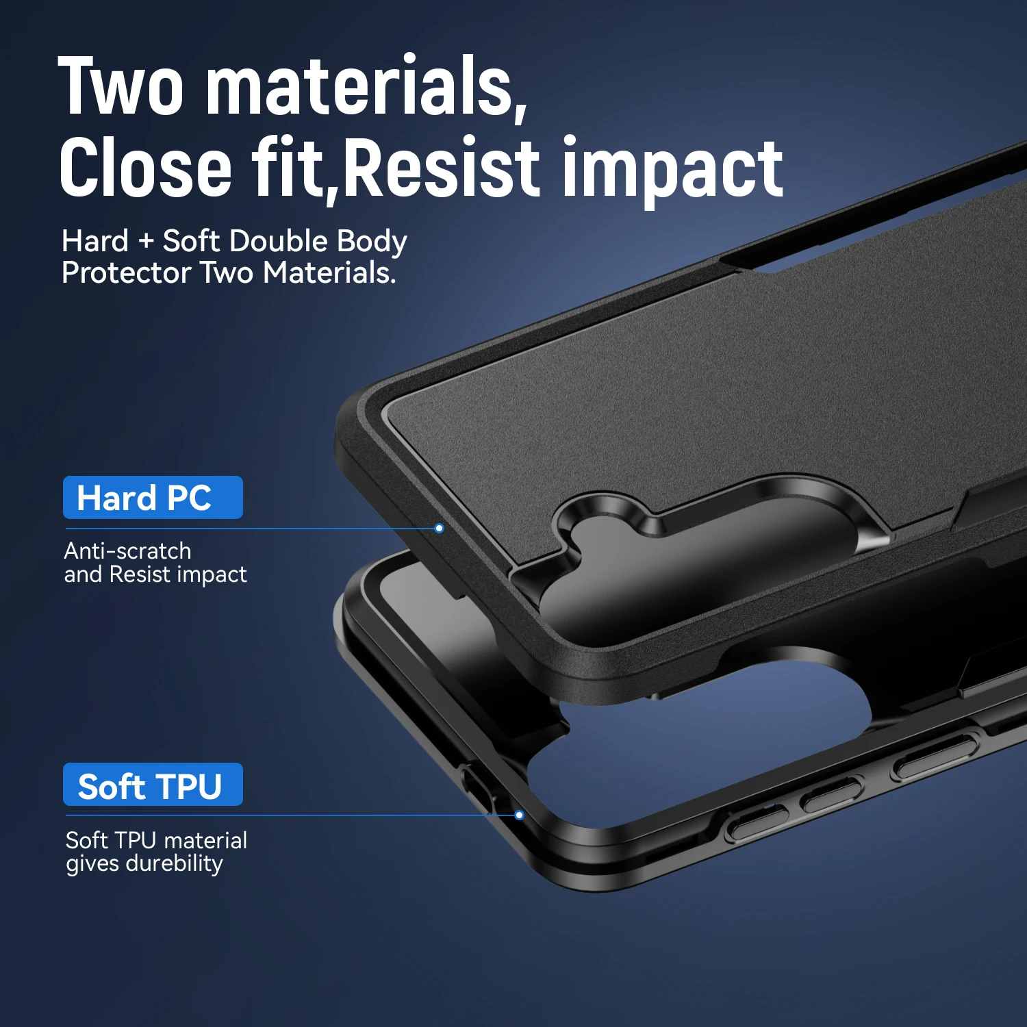 Anti-Shock Protection Cover Case for Samsung Galaxy S26 Ultra S25 S24 S21 FE 5G S22 S26 Plus S23 A57 A37 A17 A56 A36 A16 A55 A15