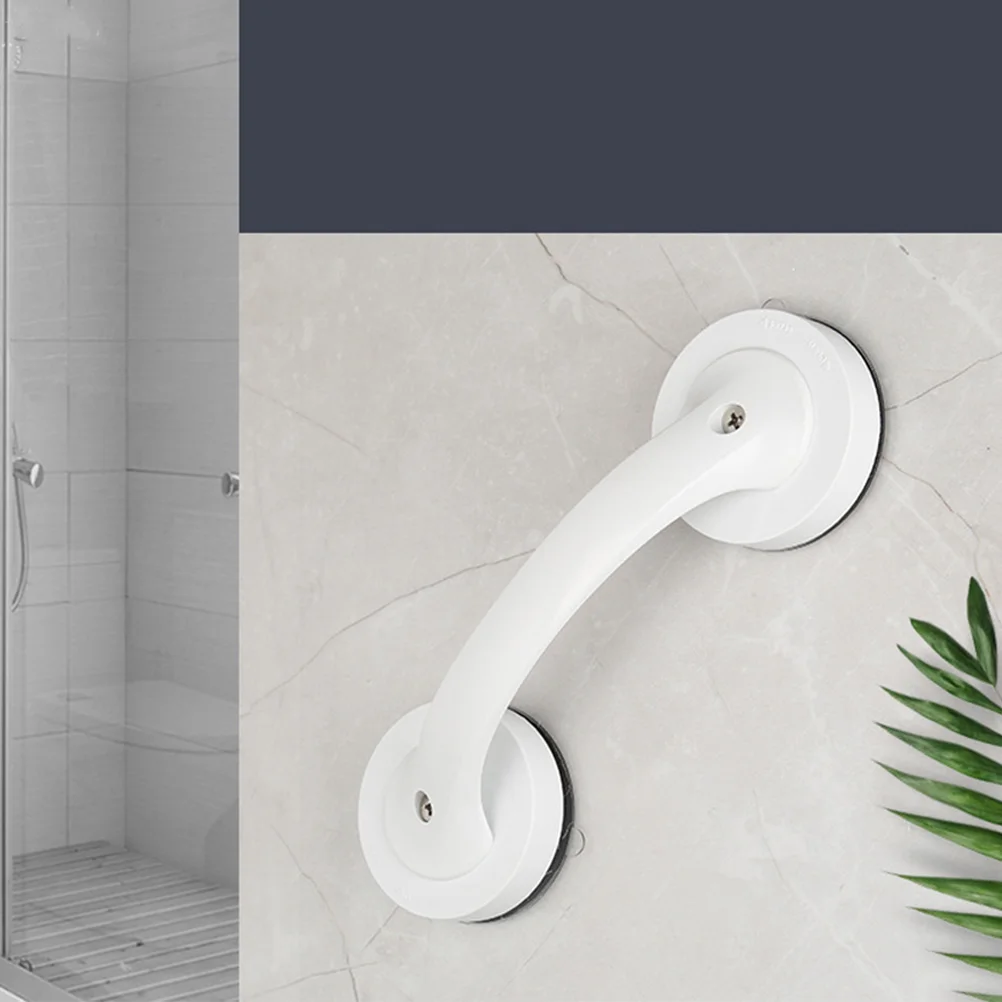 

Bathroom Handrail Suction Shower Grab Bar for Toilet Bars Support Handles with Cup Push Pull