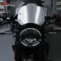 Motorcycles CNC Windshield Windscreen Visor Wind Screen Deflector Kit For Vitpilen 401 Svartpilen 401 2019-2023