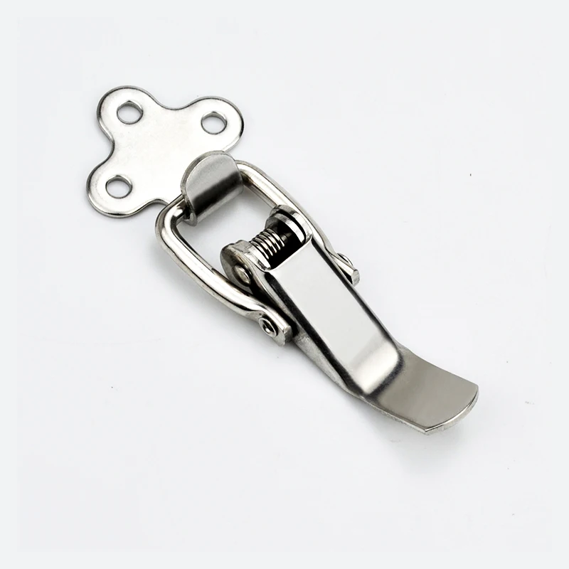 Industrial Hasp, Chassis Cabinet Door Tool Box Door Latch, With Spring-Thickened Hardware Stainless Steel Latch SK501