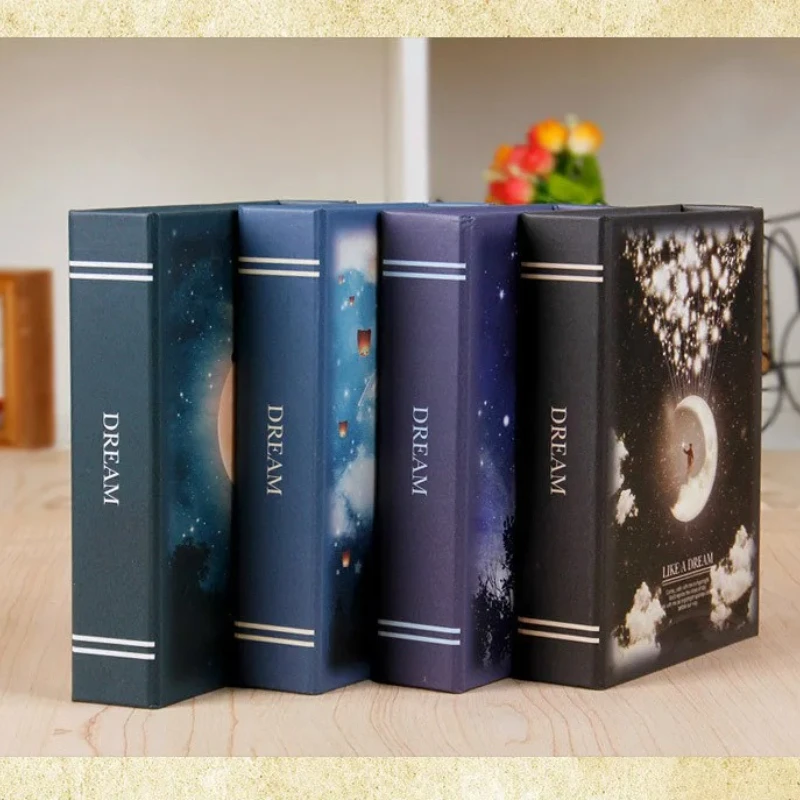 Log Book Diary Stationery Gift Box Packag Creative Color Page with Lock Notebook"like Dream"diary Book Cute Function Planner