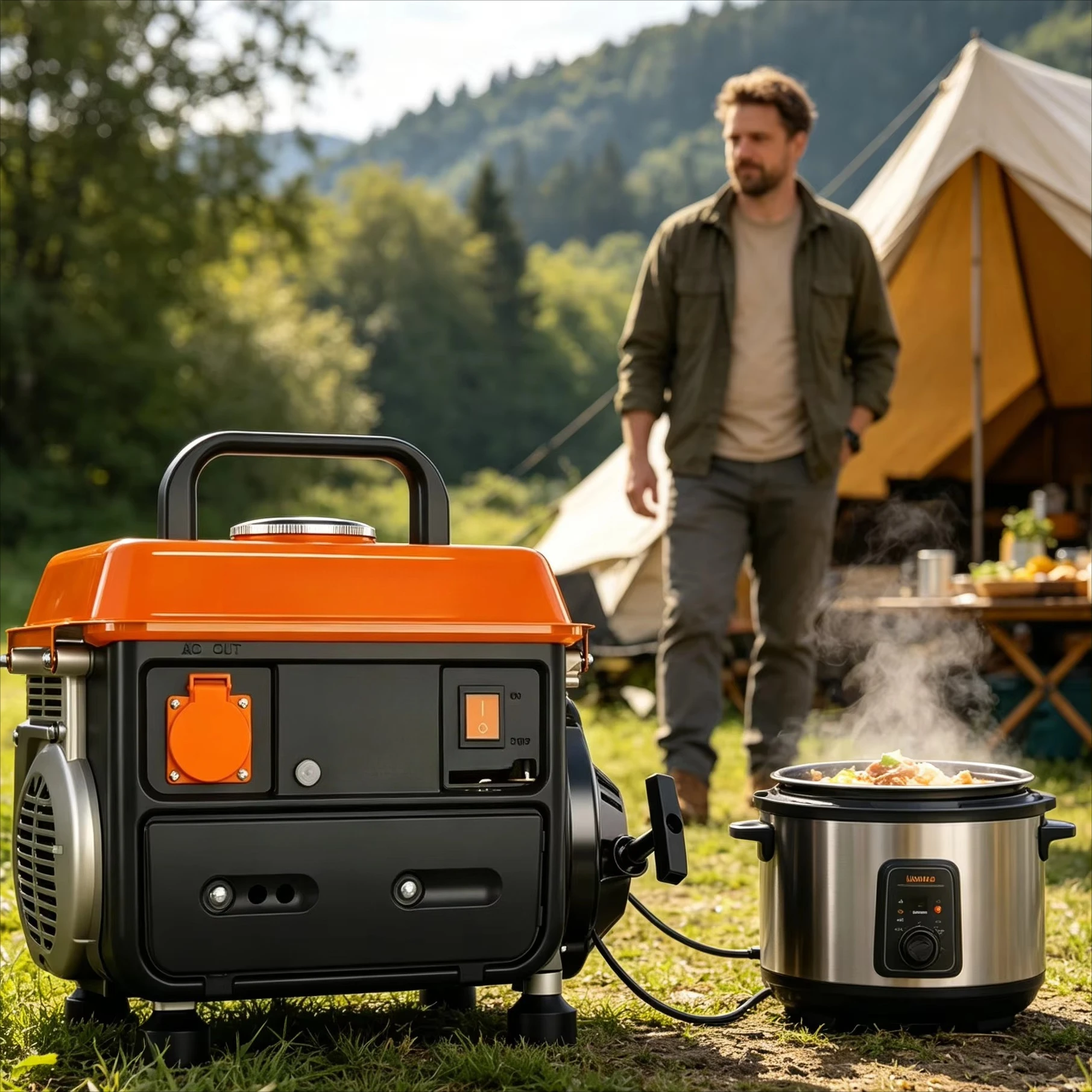 

2 stroke small portable mini generator 950 16KG household power supply