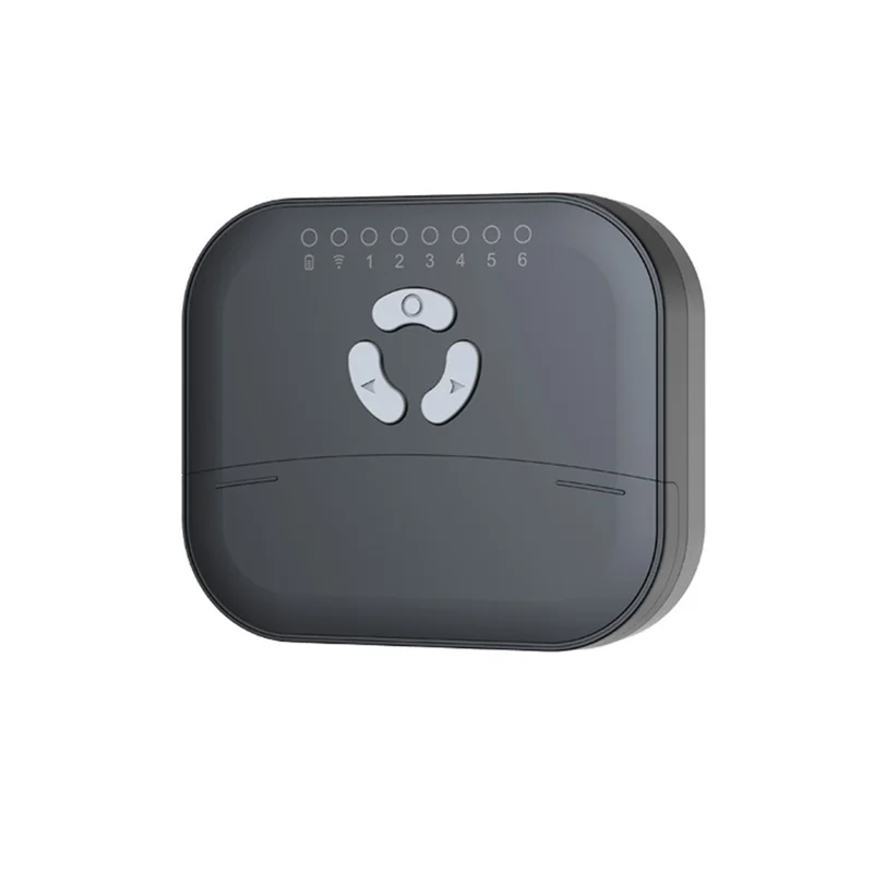 

ABKJ-US Plug,6 Zone WIFI Connect Tuya Smart Watering Timer Garden Irrigation Controller Water Valve Irrigation Timer System Dura