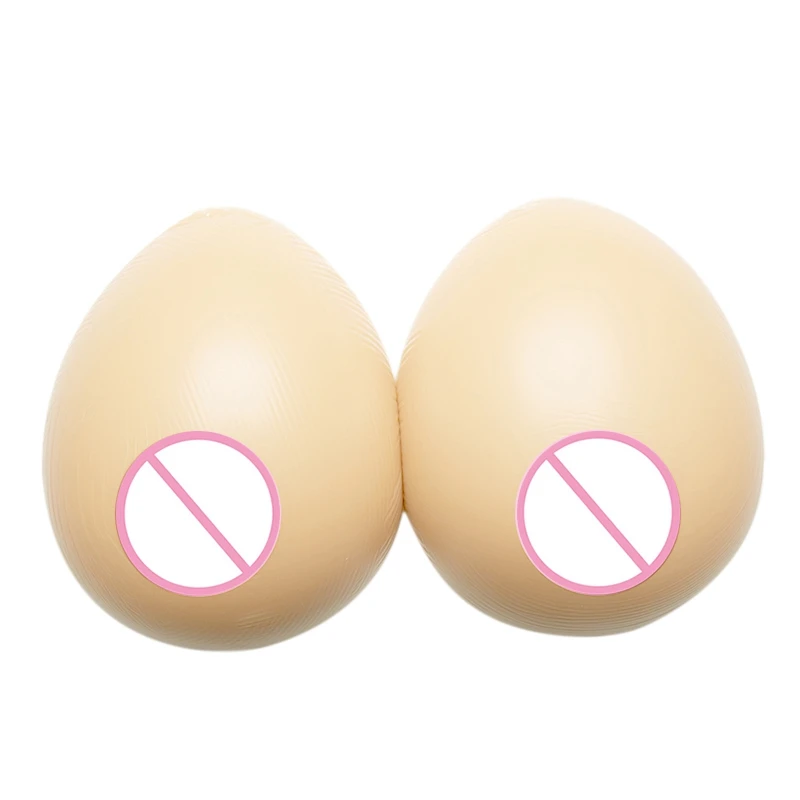 

Realistic Fake Boobs Silicone Teardrop Shape False Breast Form Artificial Boob Enhancer For Transgender Crossdresser Drag Queen