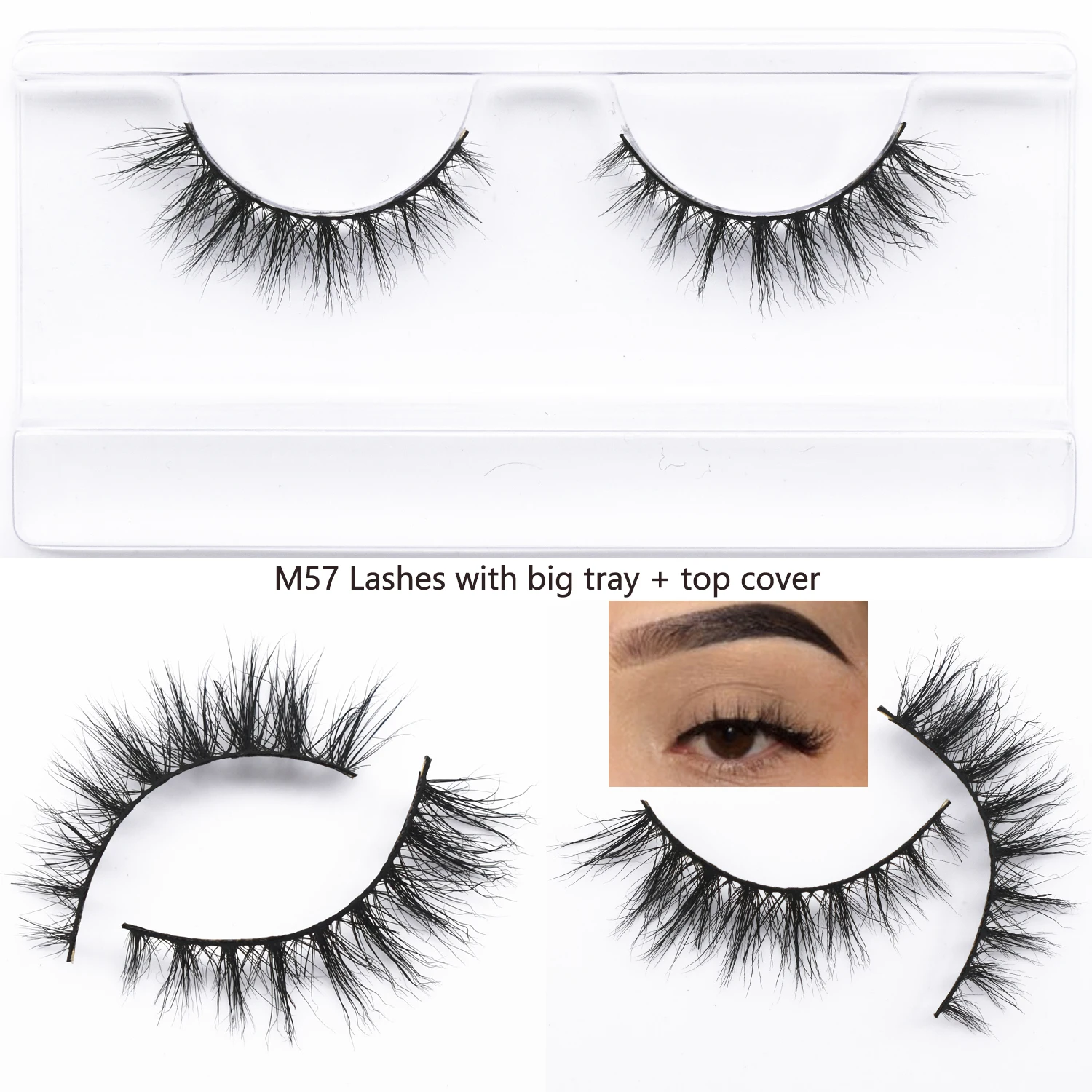 3D Nerz 15mm Wimpern Nerz Wimpern Natürliche Lange Kreuzmuster Nerz Wimpern Tierversuchsfreie Handgemachte Falsche Wimpern Make-Up Nerz Wimpern