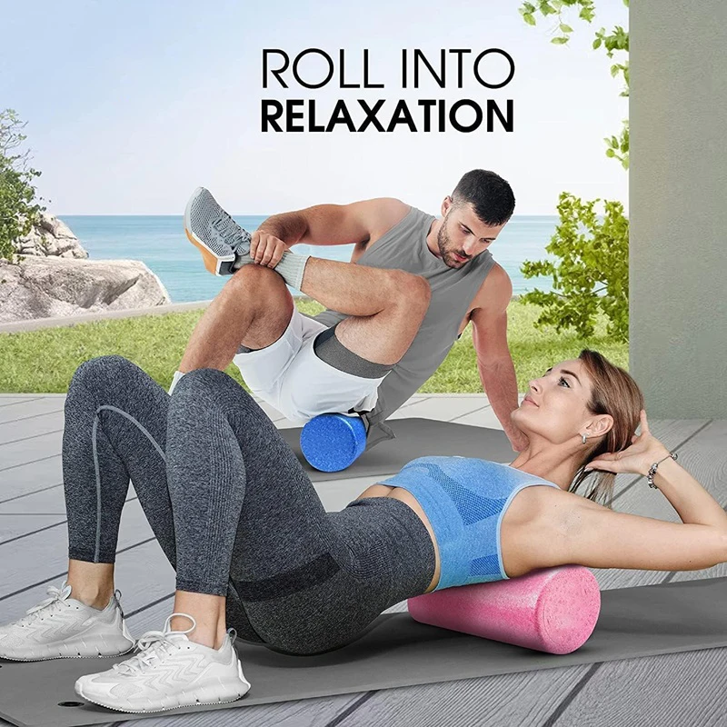 Yoga-Schaumstoffrolle Fitness EPP Hochdichte Yoga-Säule Pilates-Schaumstoffrolle Übungs-Rückenmassagerolle Heimfitness-Ausrüstung – Detail 6