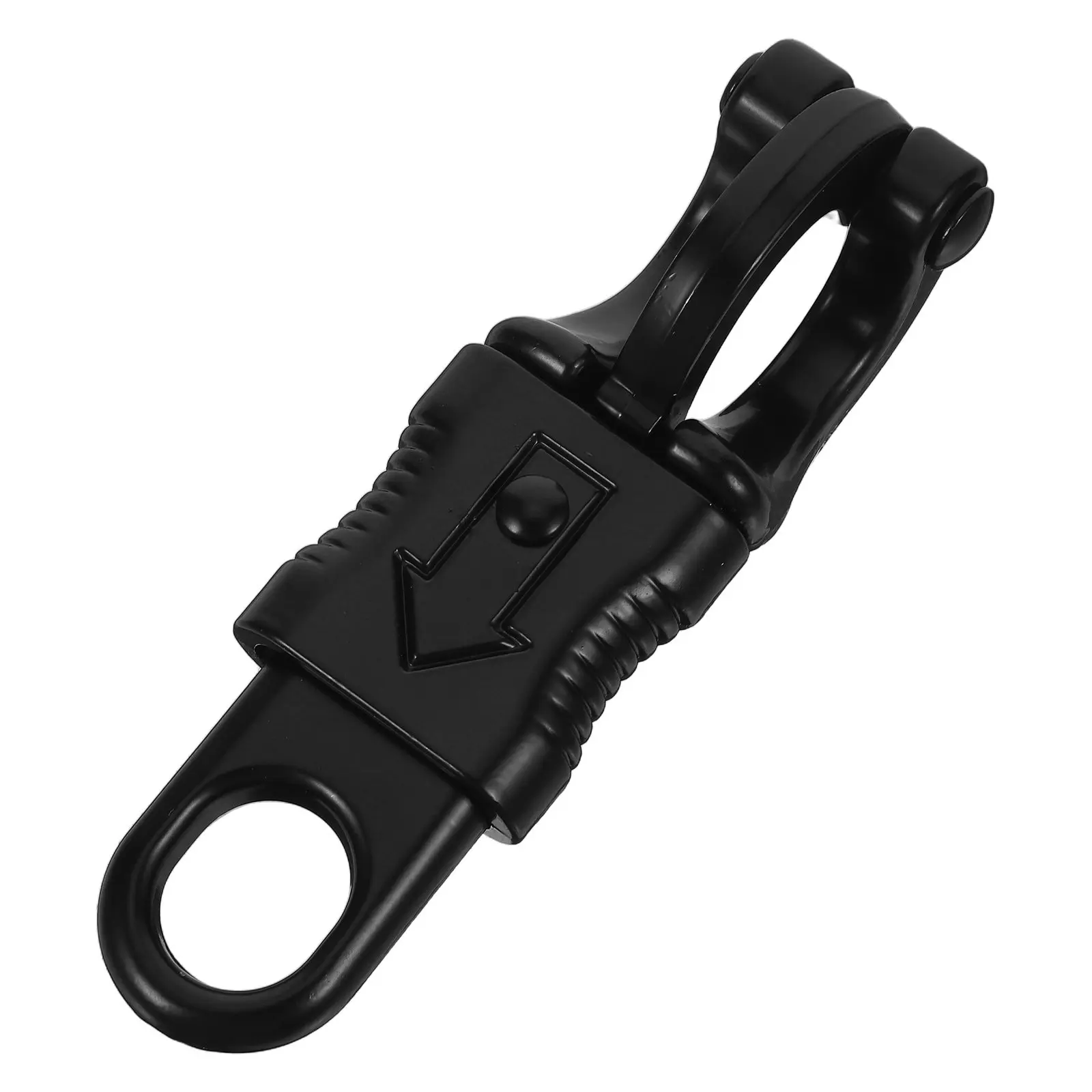 Equestrian Snap Hook Quick Release Panic Clip Zinc Alloy Heavy Duty Spring Hook for Horse Rein Hanger Outdoor Sports Equine Gear