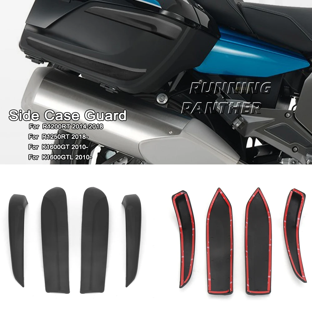 

Motorcycle Side Trunk Panel Case Protector Fairing Cover Guard For BMW K1600GT K1600GTL K1600 GT GTL 2010- R1200RT R1250RT