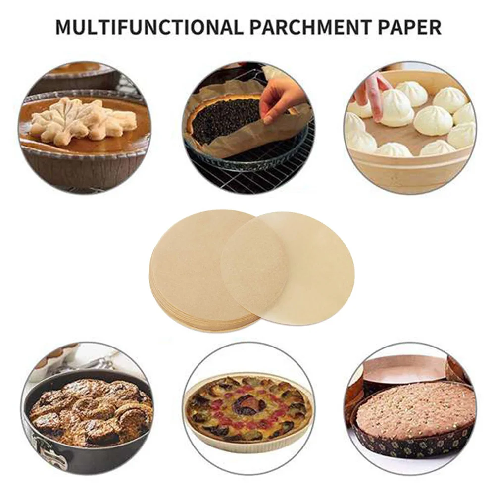 100Pcs Oil-absorption Pastry Cookie Grill Oven Cooking Tool Oil paper Parchment Paper Baking Sheet
