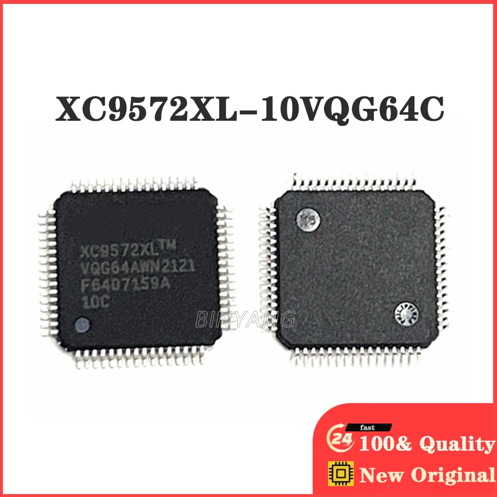 

(5piece) 100% XC9572XL-10VQG64C QFP64 New Original Stock IC Electronic Components