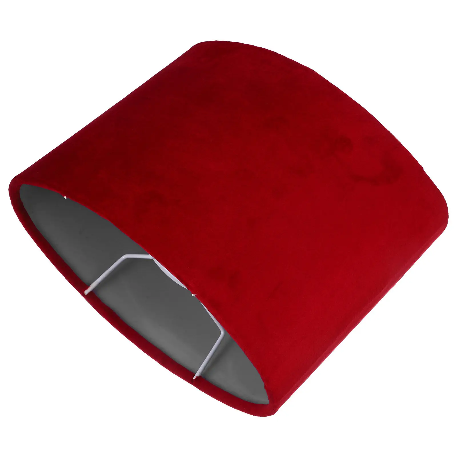 Silk Fabric Lampshade Elegant Oval Table Floor Lamp Cover Replacement Decorative Light Shade for Home Lamp Shade