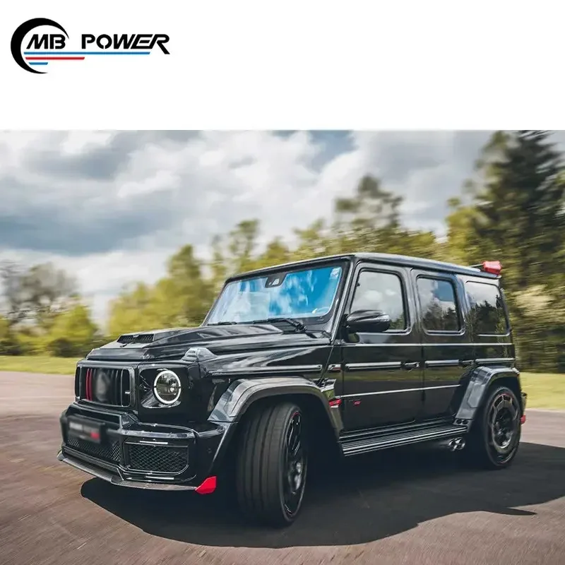 Dry Carbon G-class W464 W463A G500 G63 Bumper Grille for 2019y~ B900 Front Grille Frame Car Accessories Auto Parts