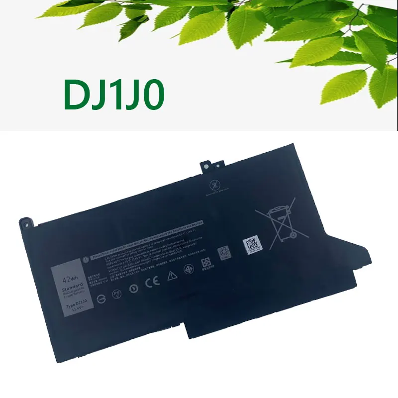 

DJ1J0 Laptop Battery For DELL Latitude 12 7000 7280 7380 7480 Tablet PC Series PGFX4 ONFOH 0NF0H