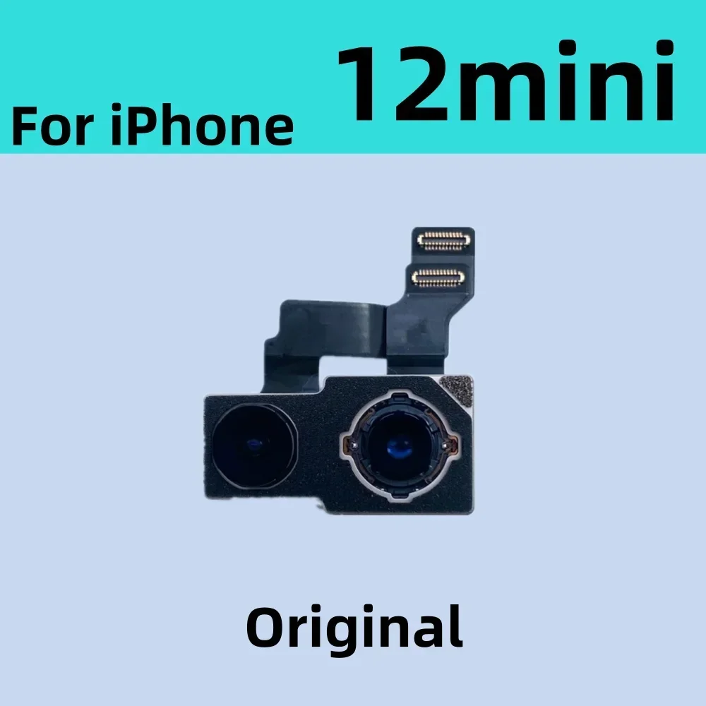 Originele 100% Werken GEEN Gerepareerd Terug Achteruitrijcamera Voor iPhone 11 12 13 Mini 14 Plus 14Pro Max Met Flash module Sensor Flex Kabel