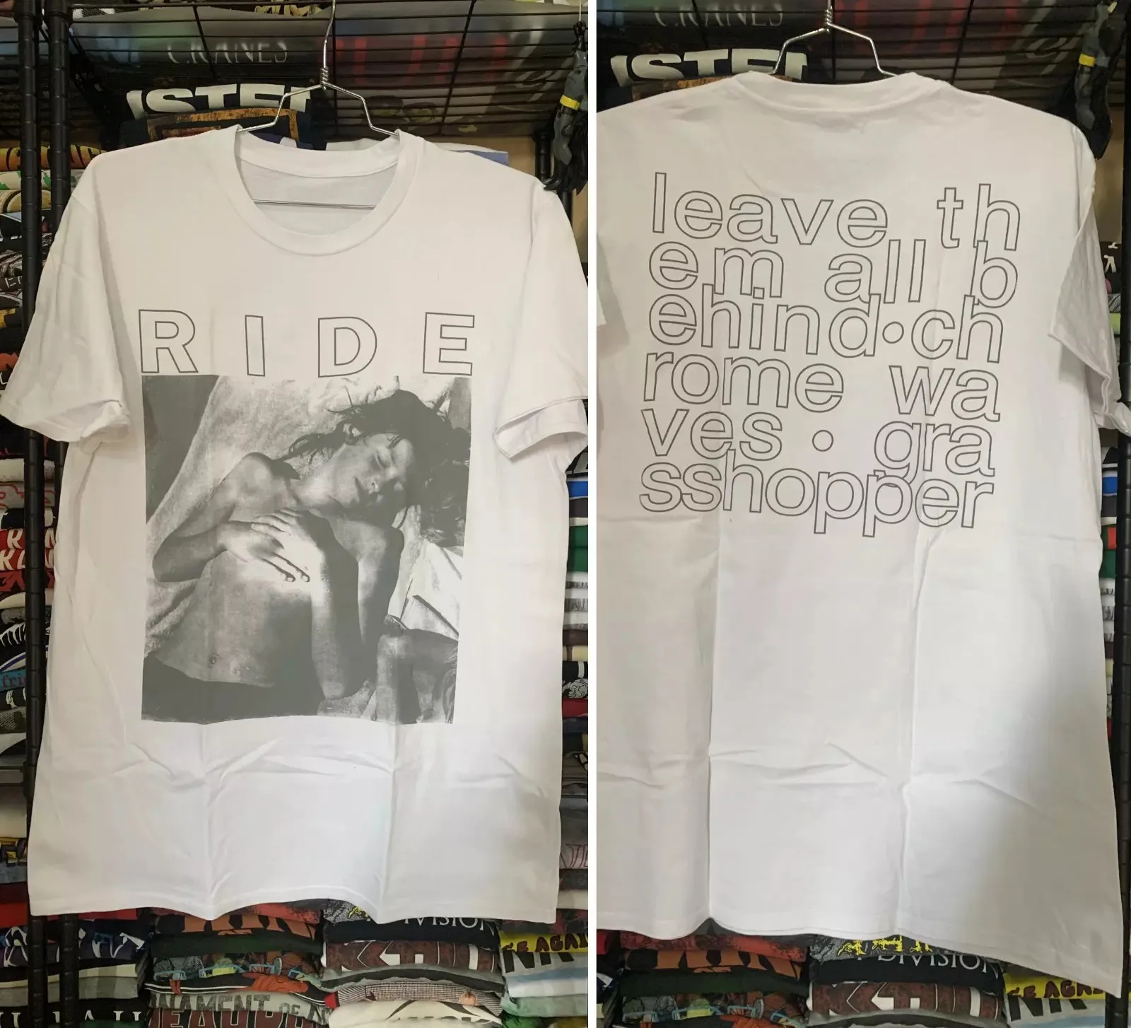 2000 RIDE Band Leave Them All Behind T Shirt Size S-5XL