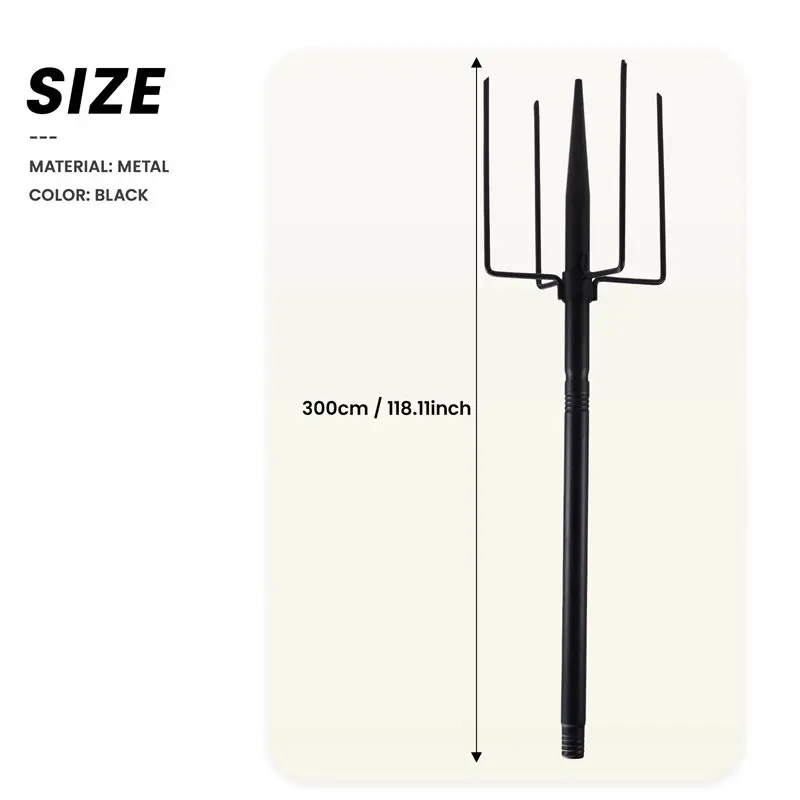 【THANKSGIVING DAY】4 Set String Light Poles String Yard Light Poles Outdoor String Light Poles Heavy Duty Garden Light Poles view 3