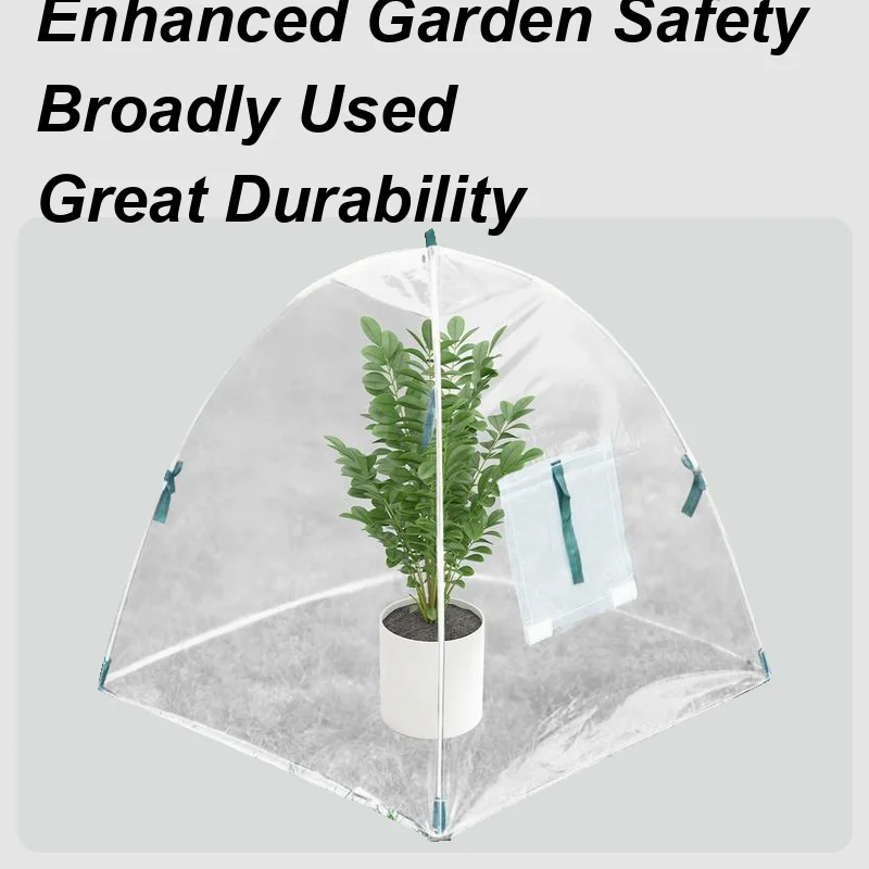 

Plant Protectors Reusable Plant Protection Cover Light-Transmitting Weatherproof Protective Tent Gardening Accessories For
