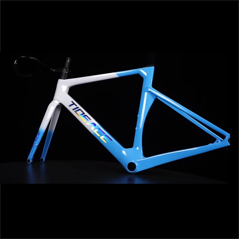 EPS Tecnologia Coustomized Carbono Road Bike Frame, peso ultra leve, cabo interno completo, Frameset bicicleta, Freio A Disco