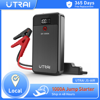 UTRAI Car Jump Starter 1000A Battery Charger 8000mAh Emergency Power Bank Booster with LED Lighting Starting Device for 12V Cars