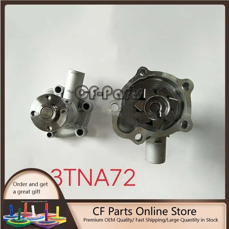 Water Pump 121450-42010 129350-42010 121023-42100 compatible with Yanmar 3T72HA 3T72HA-F 3T84HA 3T84HA-F Engine