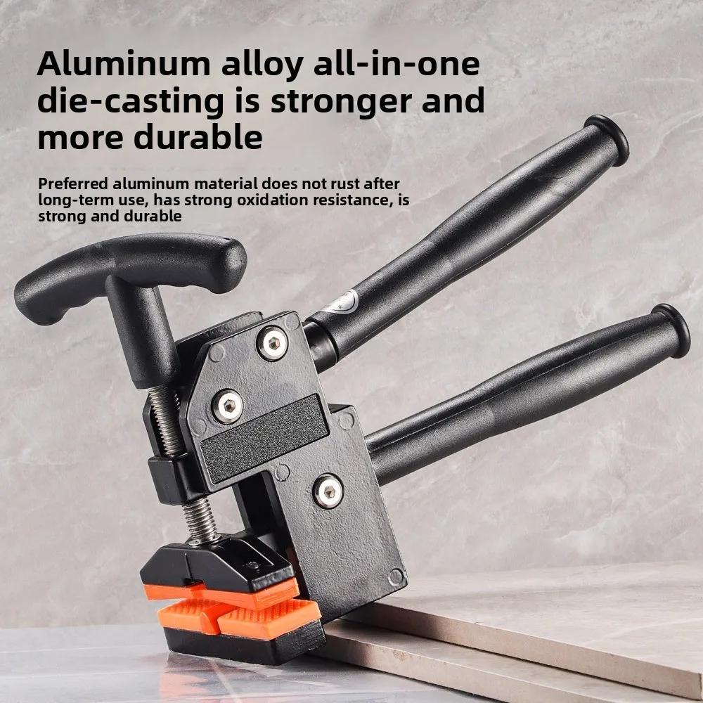 Heavy Duty Up Pressure Tile Opener Pliers Multifunctional Alloy Integrated for Ceramic Porcelain Chip Free Sturdy Durable