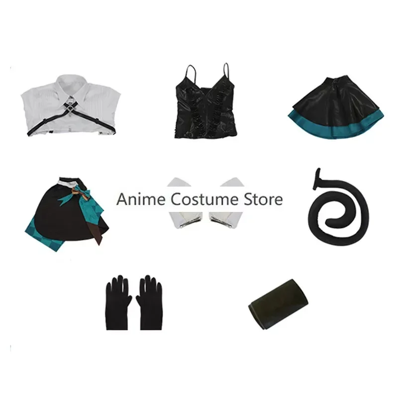 Костюм для косплея Lynette Game Genshin Impact, костюм для косплея Lynette Genshin Future, женский парик для косплея, полный комплект, женская униформа