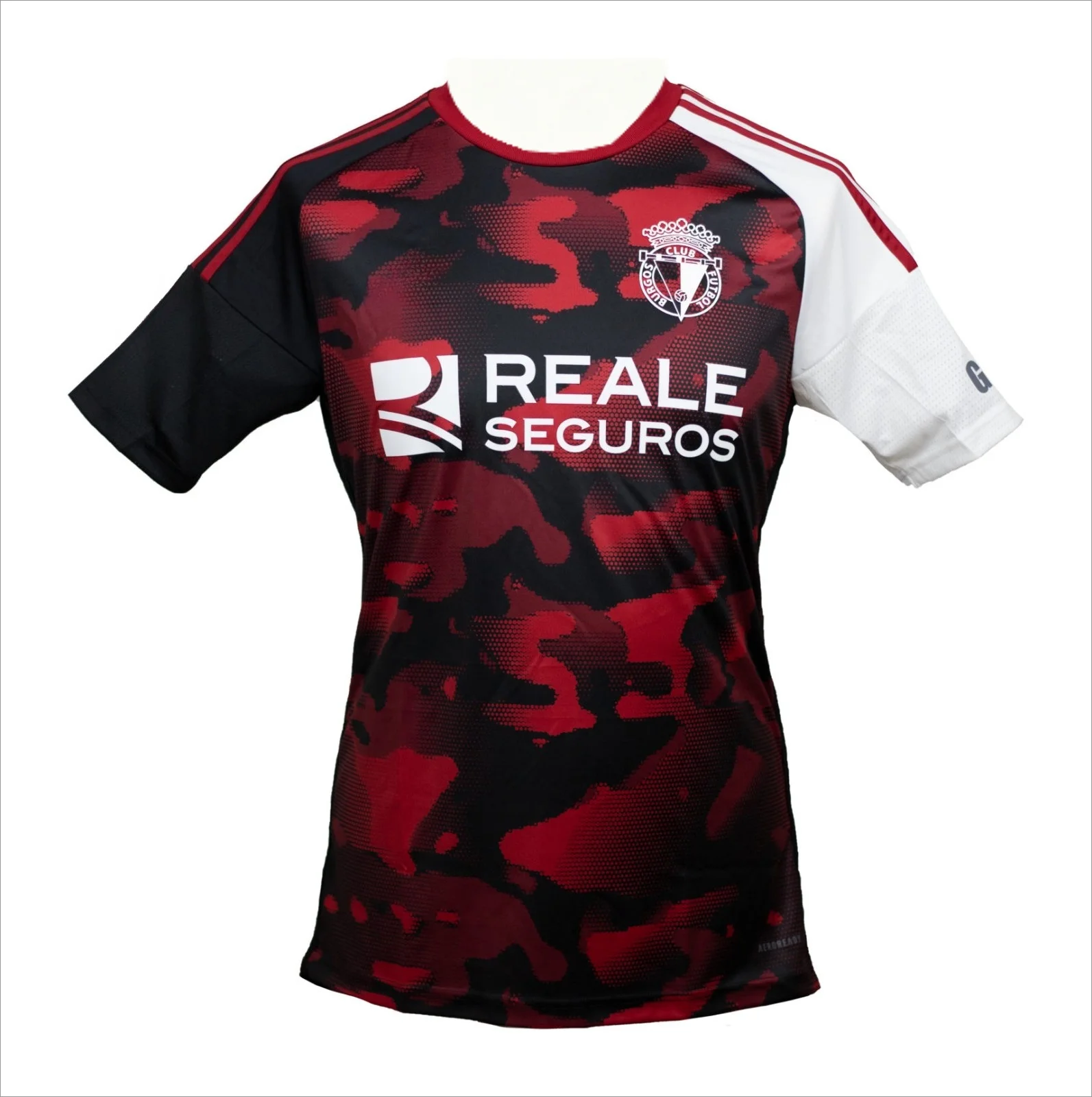 25_26 Burgos CF Camisetas local y visitante, camisetas deportivas casuales de moda para fanáticos, unisex y adecuadas para niños y hombres