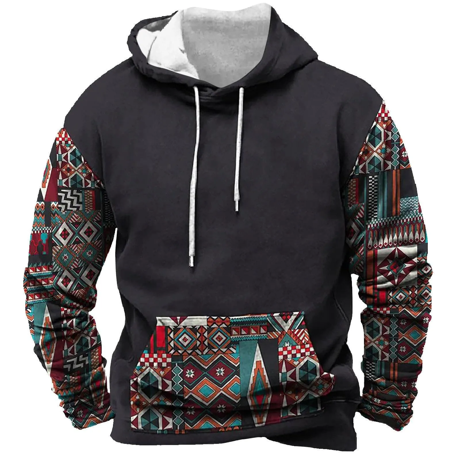 

Men'S Thermal Hoodies Running Clothing Long Sleeve Arm Print Hoodies Sweatshirts New Arrivals Hoodies & Sweatshirts