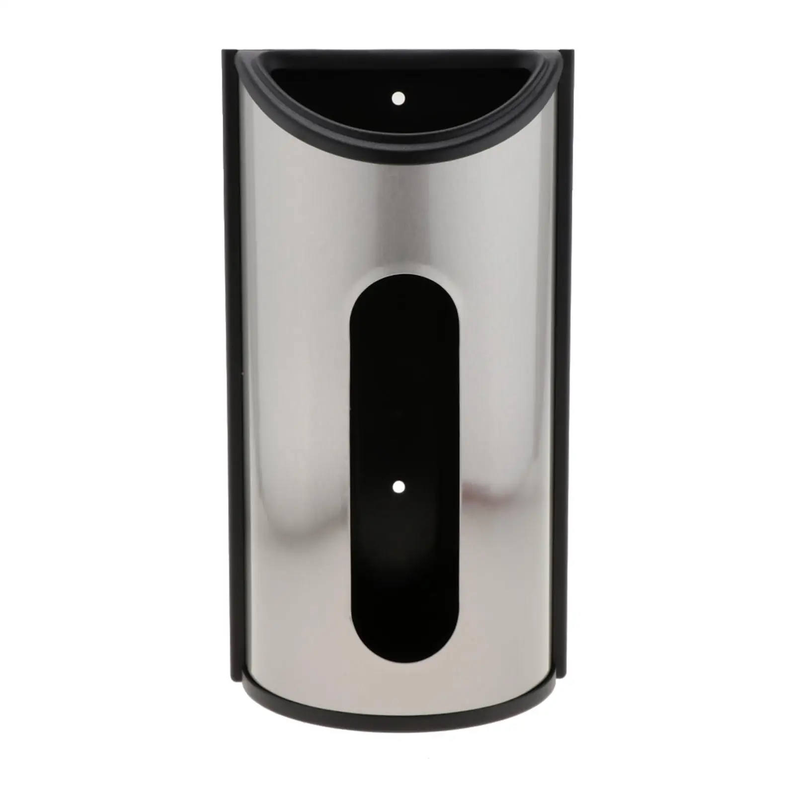 Stainless Steel Grocery Bag Dispenser Kitchen Home Organizer Plastic Grocery Bag Holder Dispenser - Wall Mounted