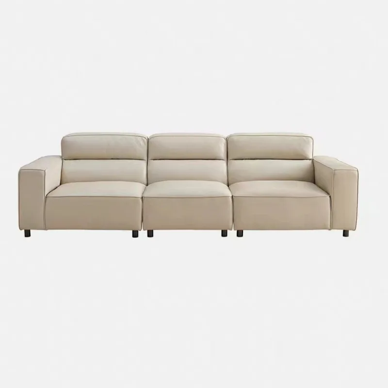 

Minimalist, tofu block, module, sofa, modern, design, living room, first floor, yellow cowhide