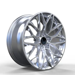 Wholesale Luxury 6061-T6 Aluminum Alloy Deep Dish Car Wheel 18 22 Inch Multi-Spoke Forged Wheels Rims with 35mm ET