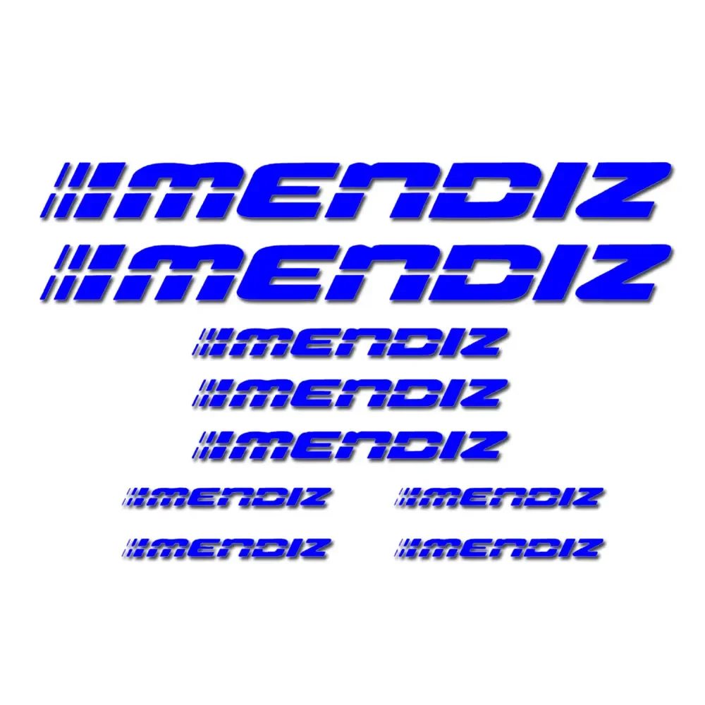 Kit For MENDIZ Bike Frame Vinyl Sticker Decals Any Colour
