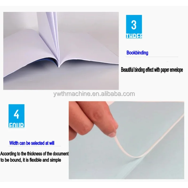 ورقة غراء تجليد الكتب المذابة بالحرارة للمكتب #3