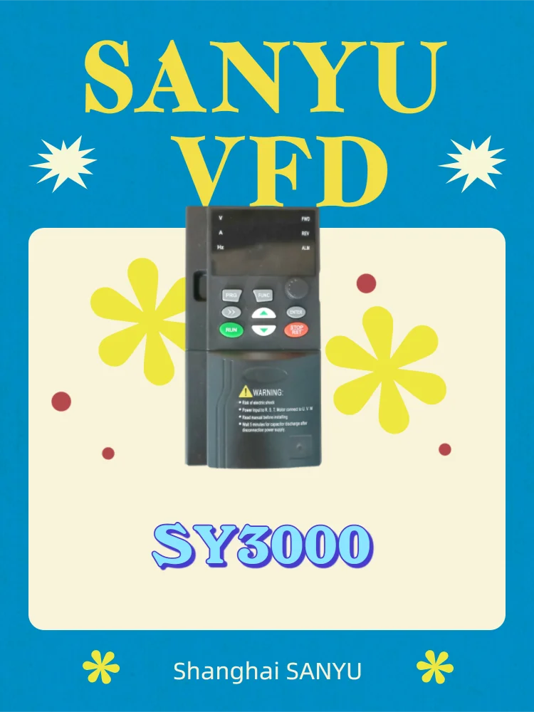 TLF SANYU 2.2KW تردد العاكس 3 PH 380V 50/60 هرتز محرك التيار المتردد