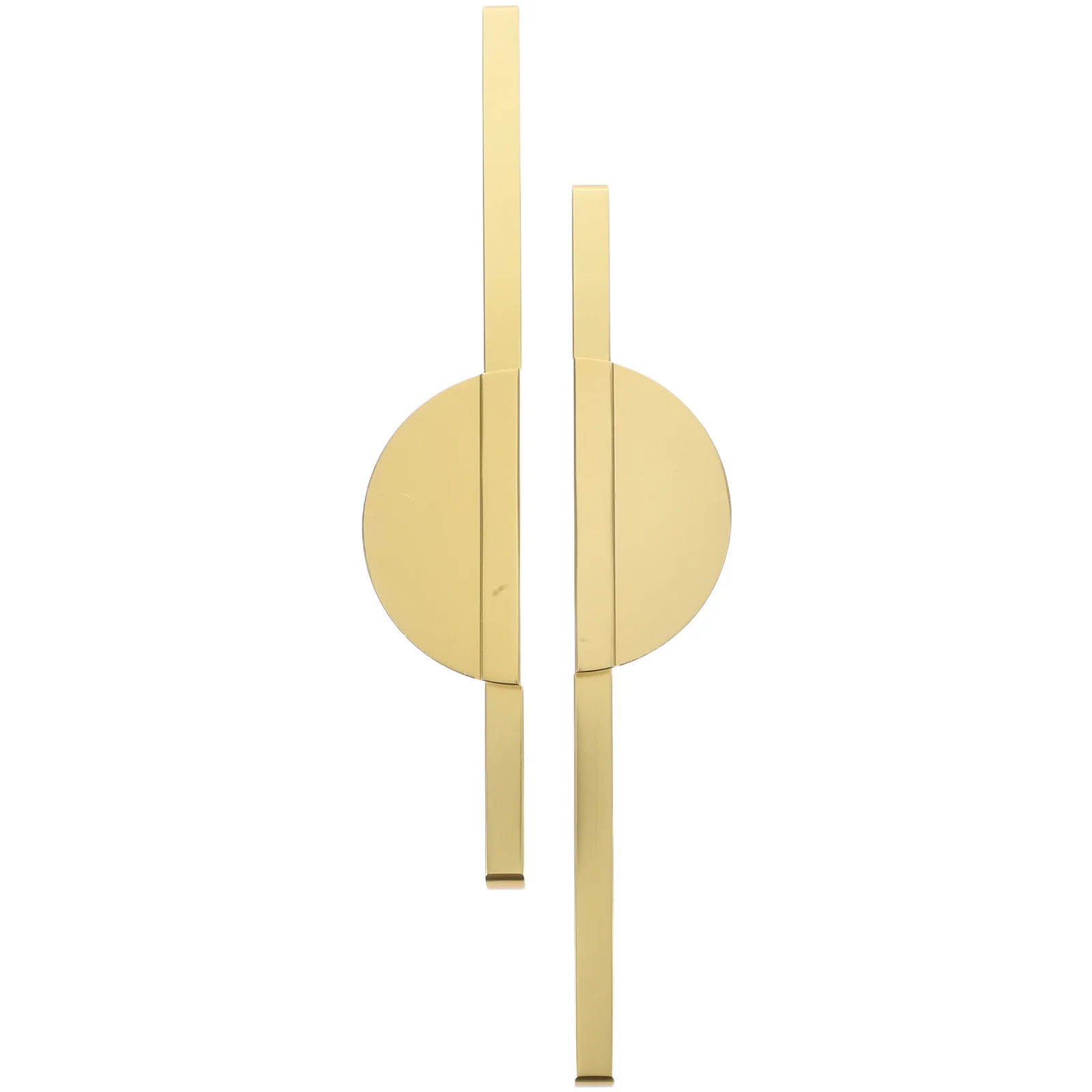 

2Pcs Half Moon Drawer Pulls Aluminum Alloy Cabinet Handles Durable Modern Stylish for Kitchen Wardrobe Bathroom