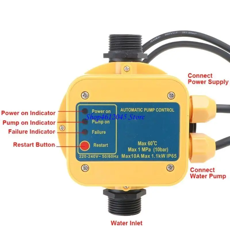 

L69A 220V-240V Автоматический водяной насос контроллер автоза управления электронным