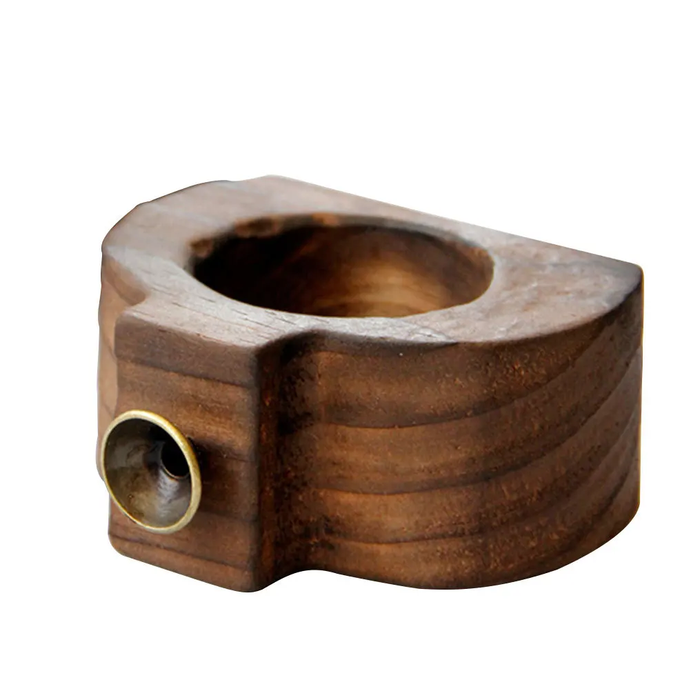 Backflow Incense Burner Wooden Aroma Stove Adornment Indoor Use Relaxing Atmosphere Stress Relief Home Office Meditation Yoga