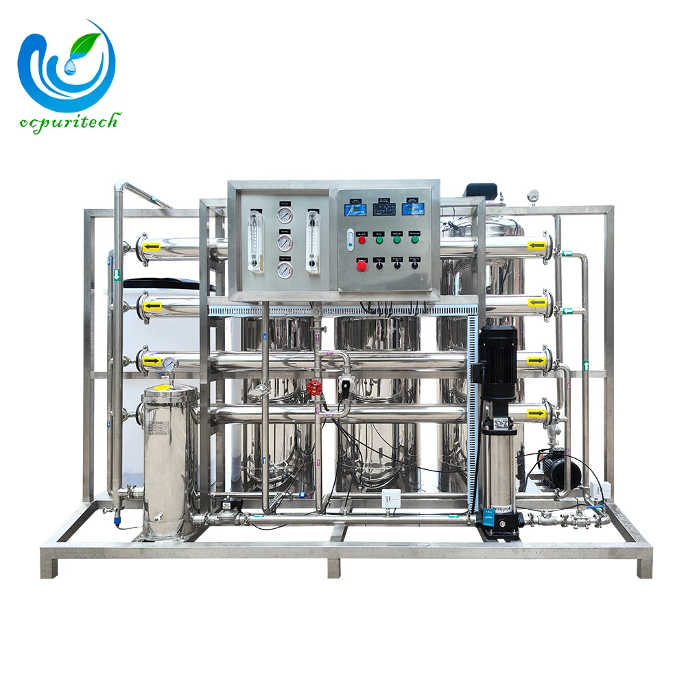 Portable 2000LPH Ro Equipment Machine Manufacturing Plants Steel Stainless Steel 220V Water Purifier Sand Carbon Resin