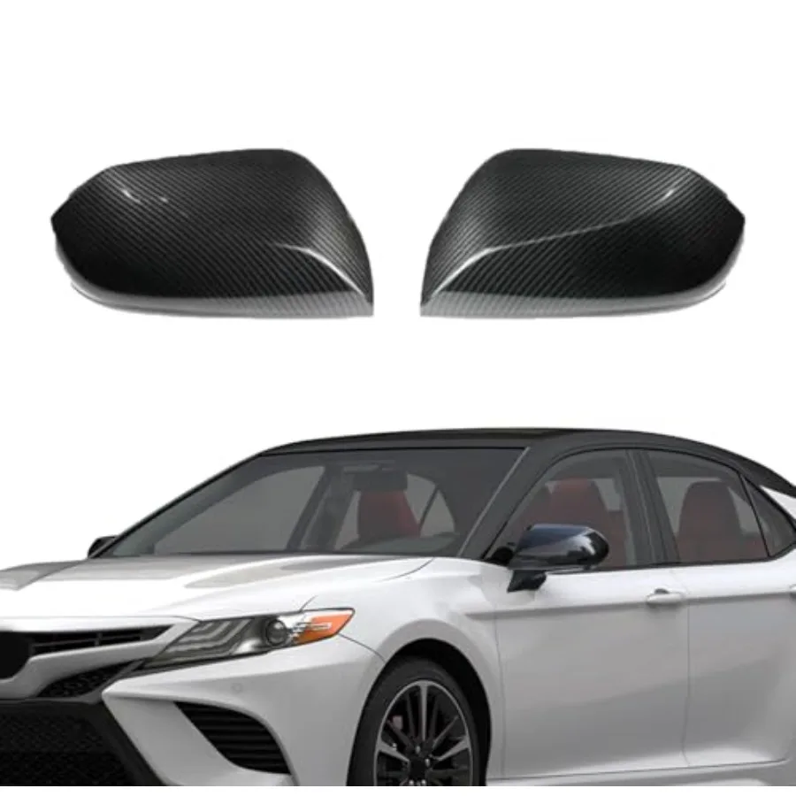 

Совместимая с Toyota Camry декоративная накладка на боковое зеркало заднего вида 2026 2025 2024 2023 2021 2020 2019 2018. Автомобильная накладка на зеркало заднего вида.