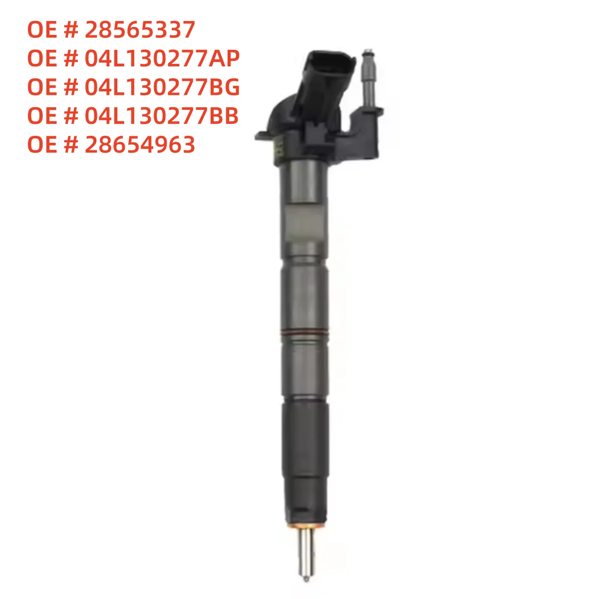 

High quality 28565337 04L130277AP 04L130277BG 04L130277BB 28654963 Diesel Injector 28475604 For 2.0 TDI VW Delphi