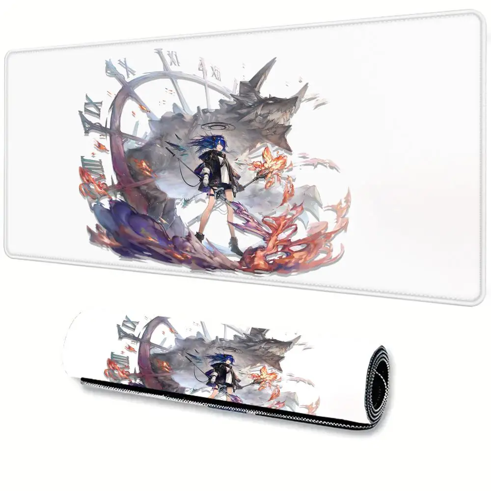 

Arknights Mostima Mousepad HD Anime Durable Desk Mat Game Mouse Mat With Lock Edge Prime XXL Keyboard Pad Gaming Accessories