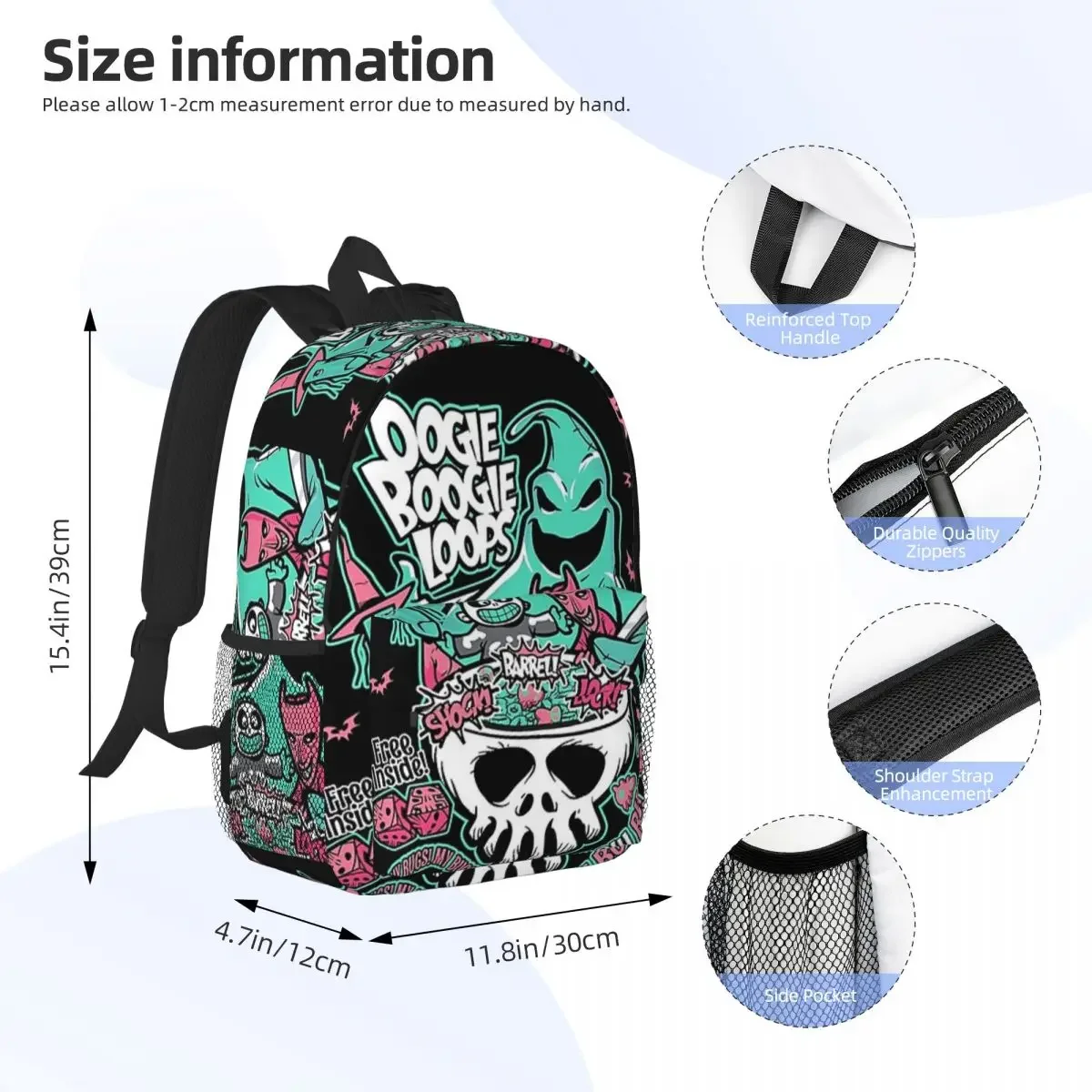 ¡Mis bichos! ¡Mis insectos Marsmallow! Mochilas escolares informales para estudiantes, bolso de hombro para ordenador portátil