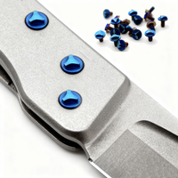 6/8/10 PCS Premium Titanium Alloy Grip Screws UTX-85 Ultratech Troodon Pocket Tool Handle Fasteners DIY Replacement Parts