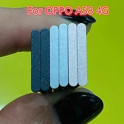 A58 4G SIM Card Slot For OPPO A58 4G Card Adapters Socket Holder Tray Chip Drawer Replace Housing Repair Parts CPH2577