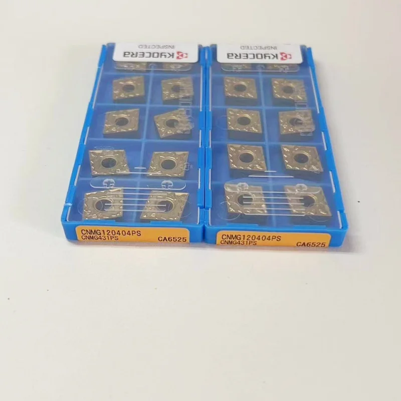 

CNMG120404PS CA6525/CNMG120408PS CA6525/CNMG120408PS CA5525 твердосплавные вставки для токарных инструментов с ЧПУ, 10 шт.
