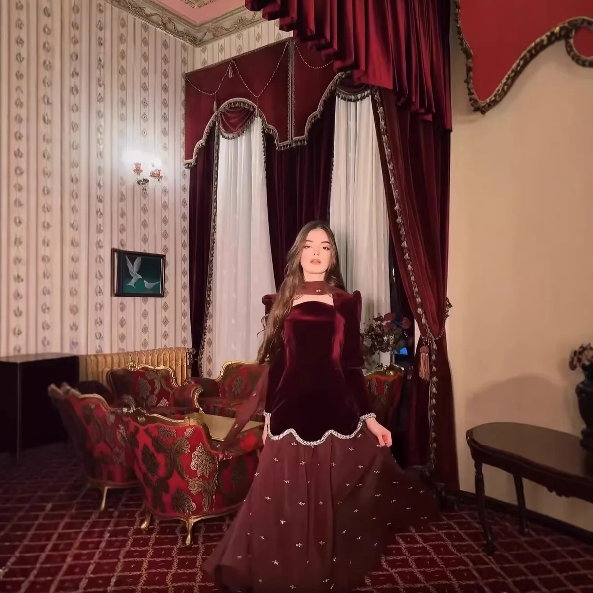 

Комплект с текстурными оборками для женщин: повседневный спортивный костюм, коллекция Весна 2025, для трансграничной торговли