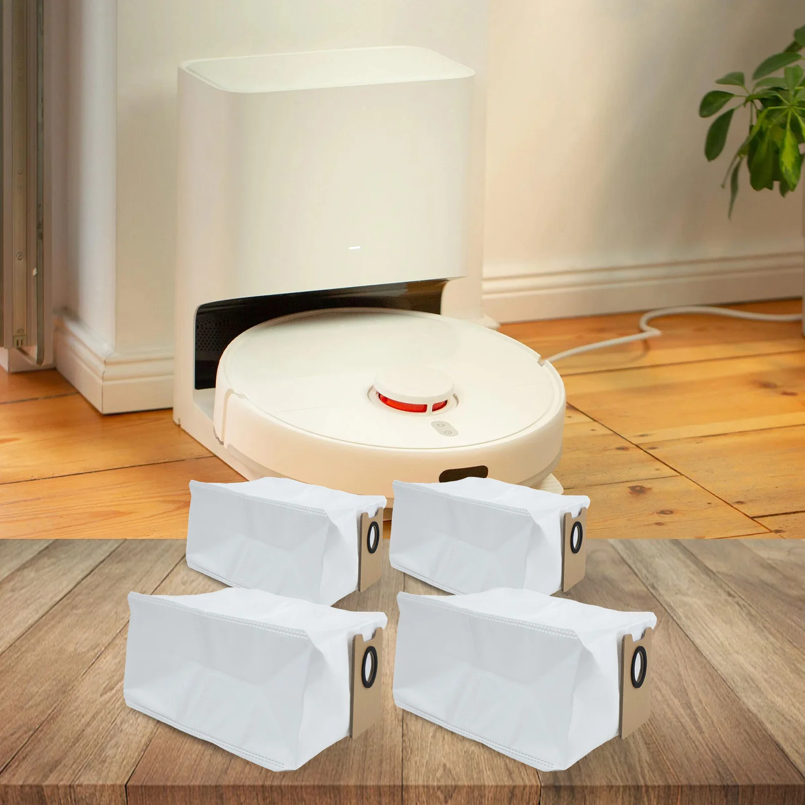 

Daily Use Home Cleaning Replacement Dust Bags Sturdy Construction Dust Bags As Pictures Show Convenient Usage Large Capacity
