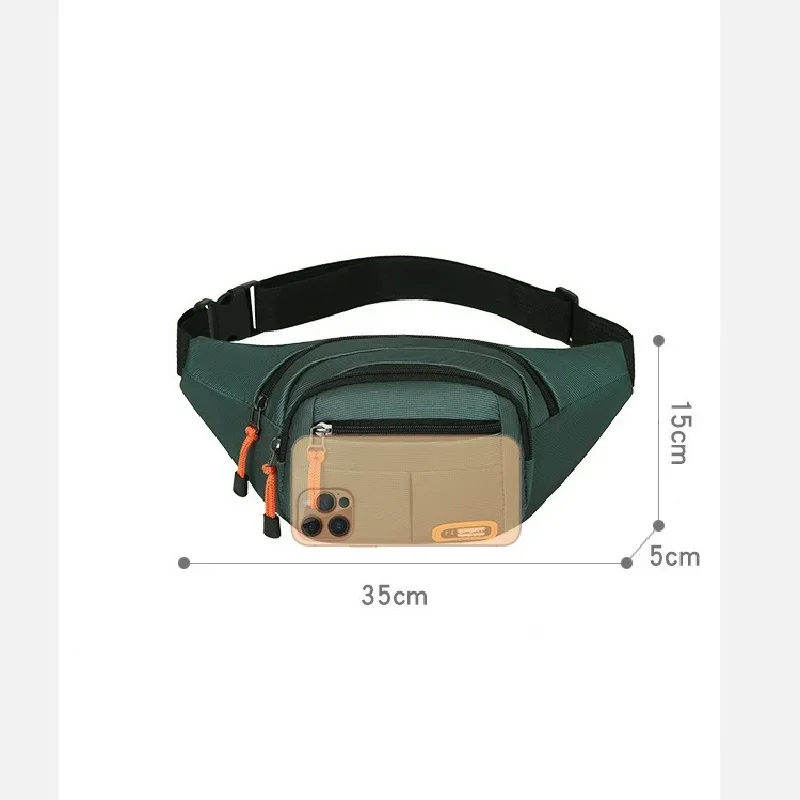 Sports Waterproof Waist Bag Work Cell Phone Coins Crossbody Bag Outdoor Running Sports Waist Bags