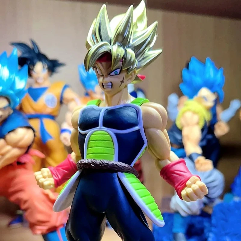 

Burdock Bandai Banpresto Dragon Ball Z BOS SP12 Super Saiyan The Blood Peripheral Ornaments Model Anime Figure Birthday Gift Toy