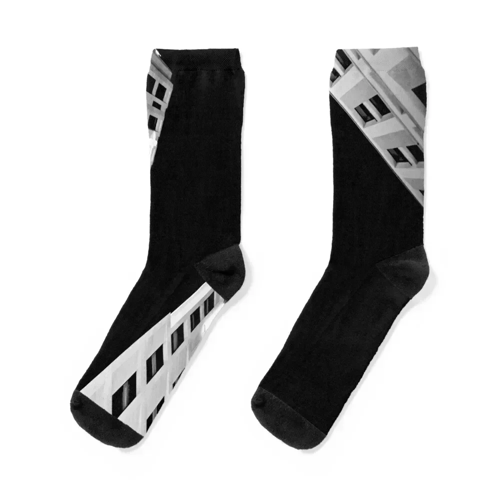 

Three new skyscrapers Socks cartoon funny sock Antiskid soccer Mens Socks Women's